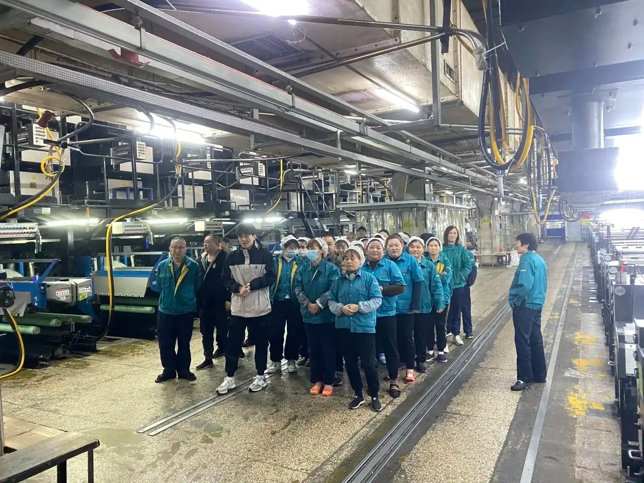 Changshu polyester inoitisa emergency evacuation drill