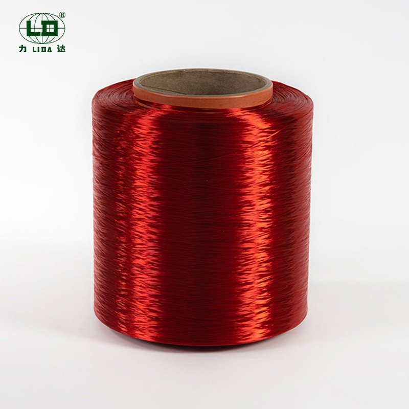 Ndeipi iyo inowanzo shandiswa Anti Fire Nylon 6 Dope Dyed Filament Yarn